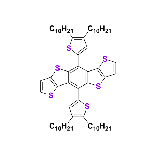 5,10-双(4,5-二癸基-2-噻吩基)二噻吩并[2,3-d：2',3'-d']苯并[1,2-b：4,5-b']二噻吩