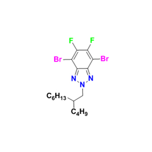 4,7-二溴-2-(2-丁基辛基)-5,6-二氟-2H-苯并[d][1,2,3]-三氮唑