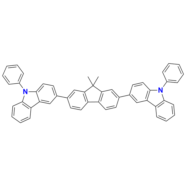 3,3'-(9,-9-二甲基-9H-芴-2, 7-二基)-双-[9-苯基]- 9H-咔唑