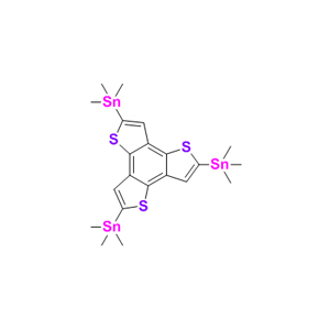 2,5,8-三(三甲基锡)苯并[1,2-b:3,4-b':5,6-b'']三噻吩