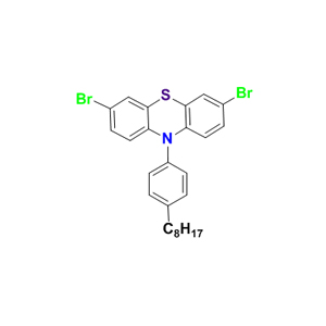 3,7-二溴-10-(4-辛基苯基)-10H-吩噻嗪