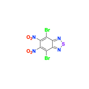 4,7-二溴-5,6-二硝基苯并[c][1,2,5]噻二唑