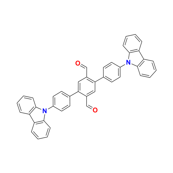 4,4''-二(9H-咔唑-9-基)-[1,1'：4',1''-三联苯]-2',5'-二甲醛