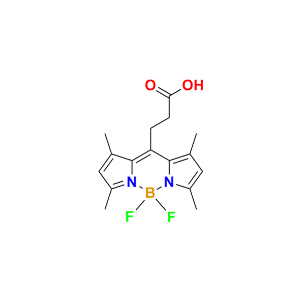 3-(4,4-二氟-1,3,5,7-四甲基-4-硼-3a, 4a-二氮杂-s-茚满-8-基)丙酸 (BODIPY)