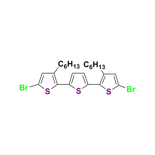 5,5''-二溴-3,3''-二己基-2,2'：5'，2''-对噻吩
